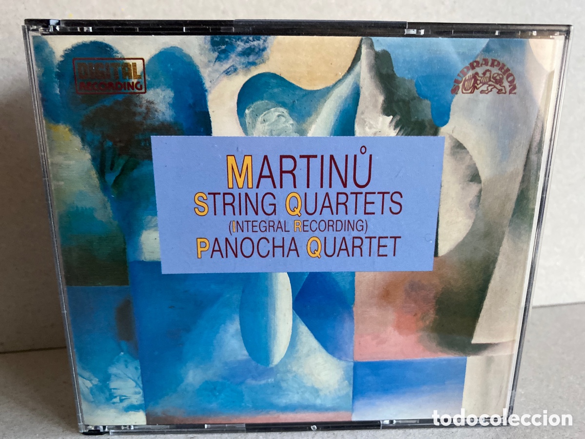 CDs de m&uacute;sica: Martinů - Panocha Quartet - String Quartets (3xCD, Album) - Foto 1
