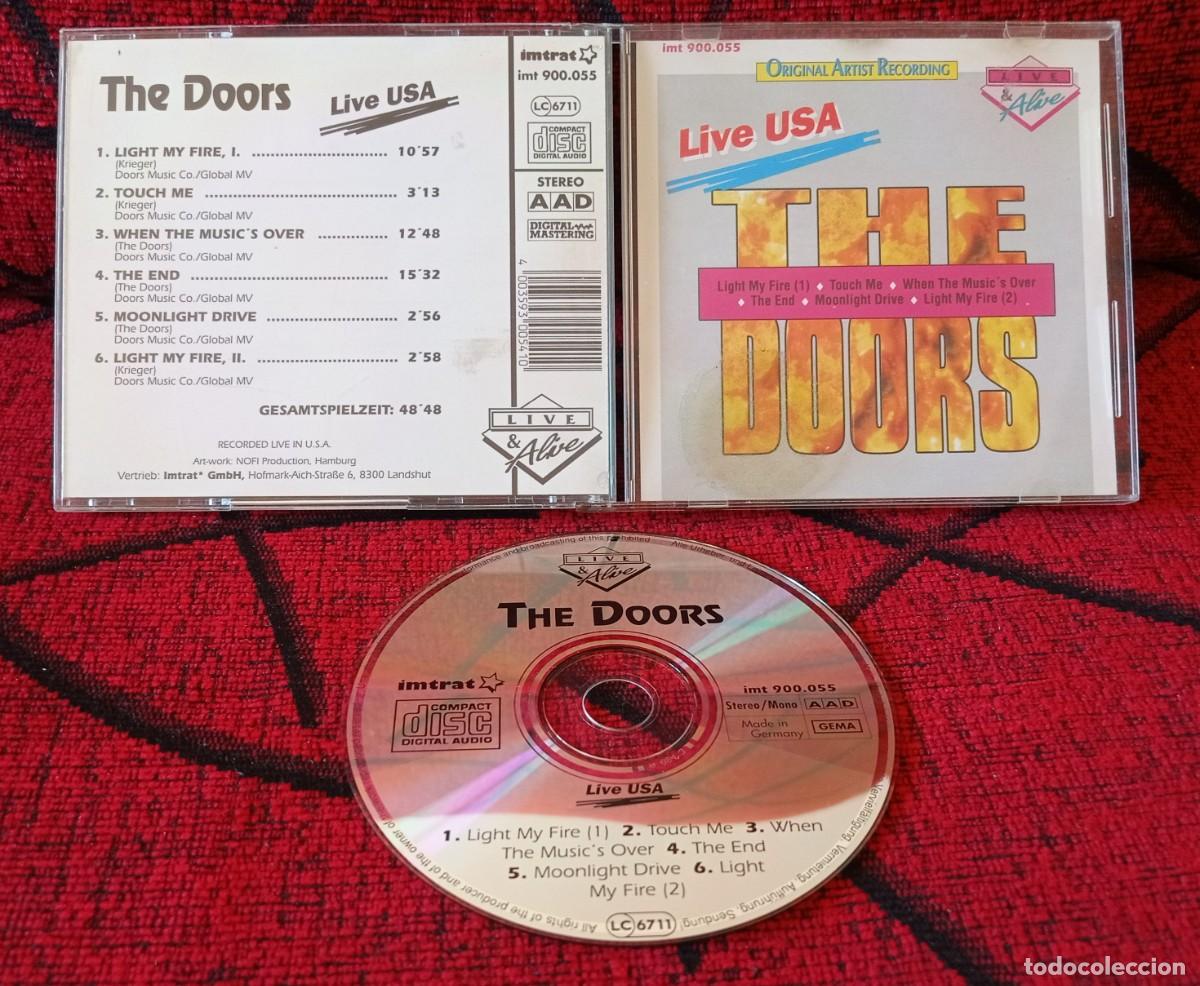 CDs de m&uacute;sica: THE DOORS ** LIVE USA ** CD ORIGINAL EN DIRECTO - Foto 1