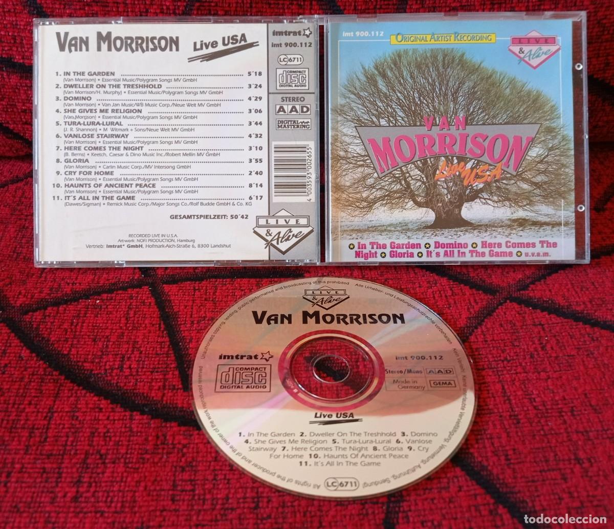 CDs de m&uacute;sica: VAN MORRISON ** LIVE USA ** CD ORIGINAL EN DIRECTO - Foto 1