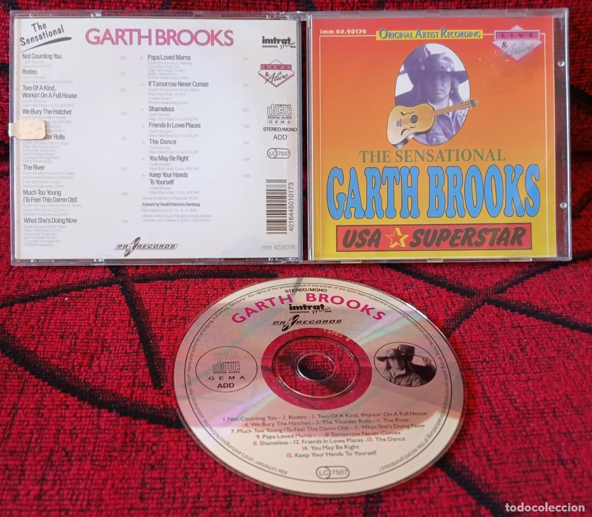 CDs de m&uacute;sica: GARTH BROOKS ** LIVE & ALIVE ** CD ORIGINAL EN DIRECTO - Foto 1