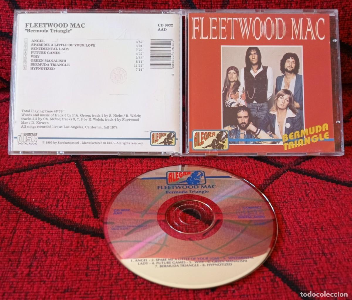 CDs de m&uacute;sica: FLEETWOOD MAC ** BERMUDA TRIANGLE ** CD ORIGINAL EN DIRECTO (1974) - Foto 1