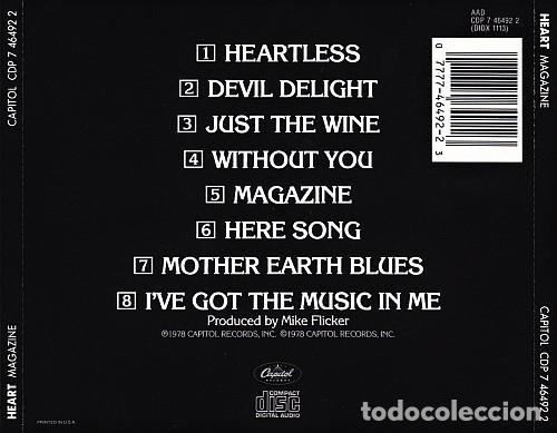 CDs de m&uacute;sica: Heart &ndash; Magazine - Foto 3