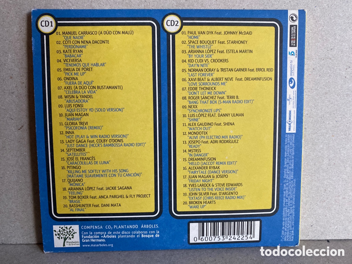 CDs de m&uacute;sica: Varios - Gran Hermano: Ecologic Party (2xCD, Comp) - Foto 4