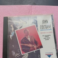CDs de Música: CD JOHN COLTRANE - IMPRESSIONS - 1992. Lote 400885164
