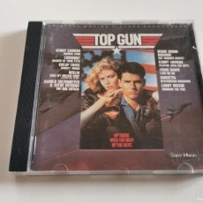 CDs de Música: TOP GUN CD ALBUM AÑO 1986 BANDA SONORA MIAMI SOUND MACHINE KENNY LOGGINS BERLIN MARIETTA 10 TEMAS. Lote 400887204