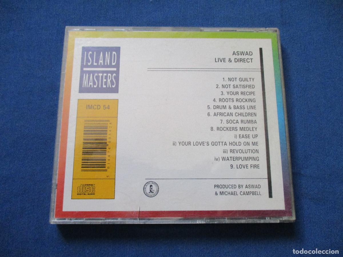 CDs de m&uacute;sica: CD - ASWAD &middot; LIVE & DIRECT - Foto 3