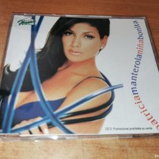CDs de Música: PATRICIA MANTEROLA NIÑA BONITA CD SINGLE PROMOCIONAL ESPAÑOL 1996 CONTIENE 1 TEMA. Lote 163749116