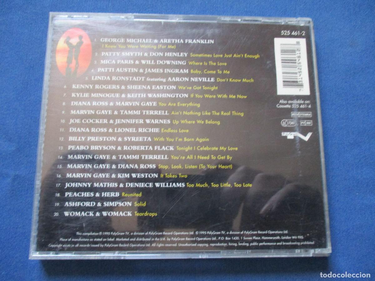 CDs de m&uacute;sica: CD - TOGETHER 20 CLASSIC SOUL DUETS - Foto 3