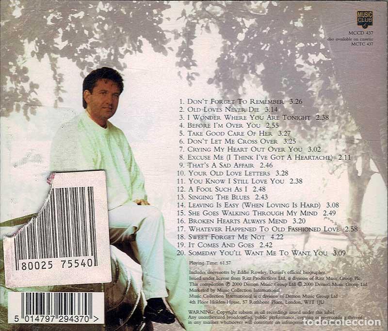 CDs de m&uacute;sica: Daniel ODonnell - Heartbreakers. CD - Foto 2