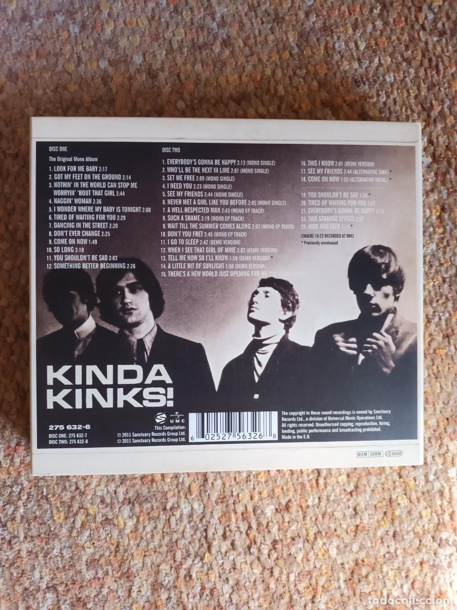 CDs de m&uacute;sica: The Kinks , Kinda Kinks , 2xCD Deluxe Edition. Estado impecable. - Foto 2