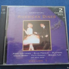 CDs de Música: CD - AMERICAN DINER VOLUME 1 / ESSENTIAL 2 CD. Lote 401042359