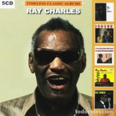 CDs de Música: RAY CHARLES: TIMELESS CLASSIC ALBUMS (5 CDS). Lote 401046499