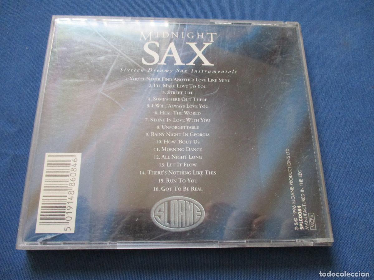 CDs de m&uacute;sica: CD - MIDNIGHT SAX &middot; DARRELL JOHSON - Foto 3