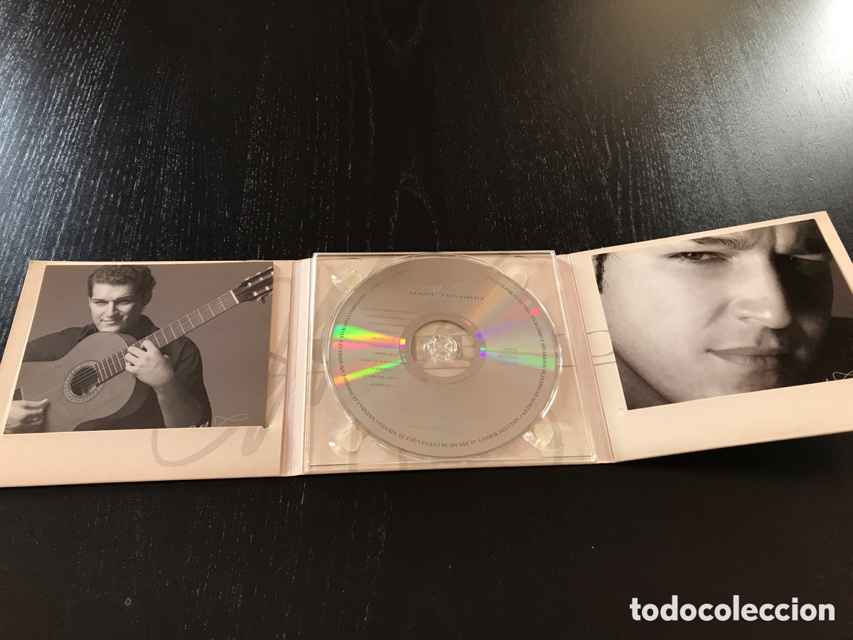 CDs de m&uacute;sica: CD Manu Tenorio Blanco A&ntilde;il - Foto 3