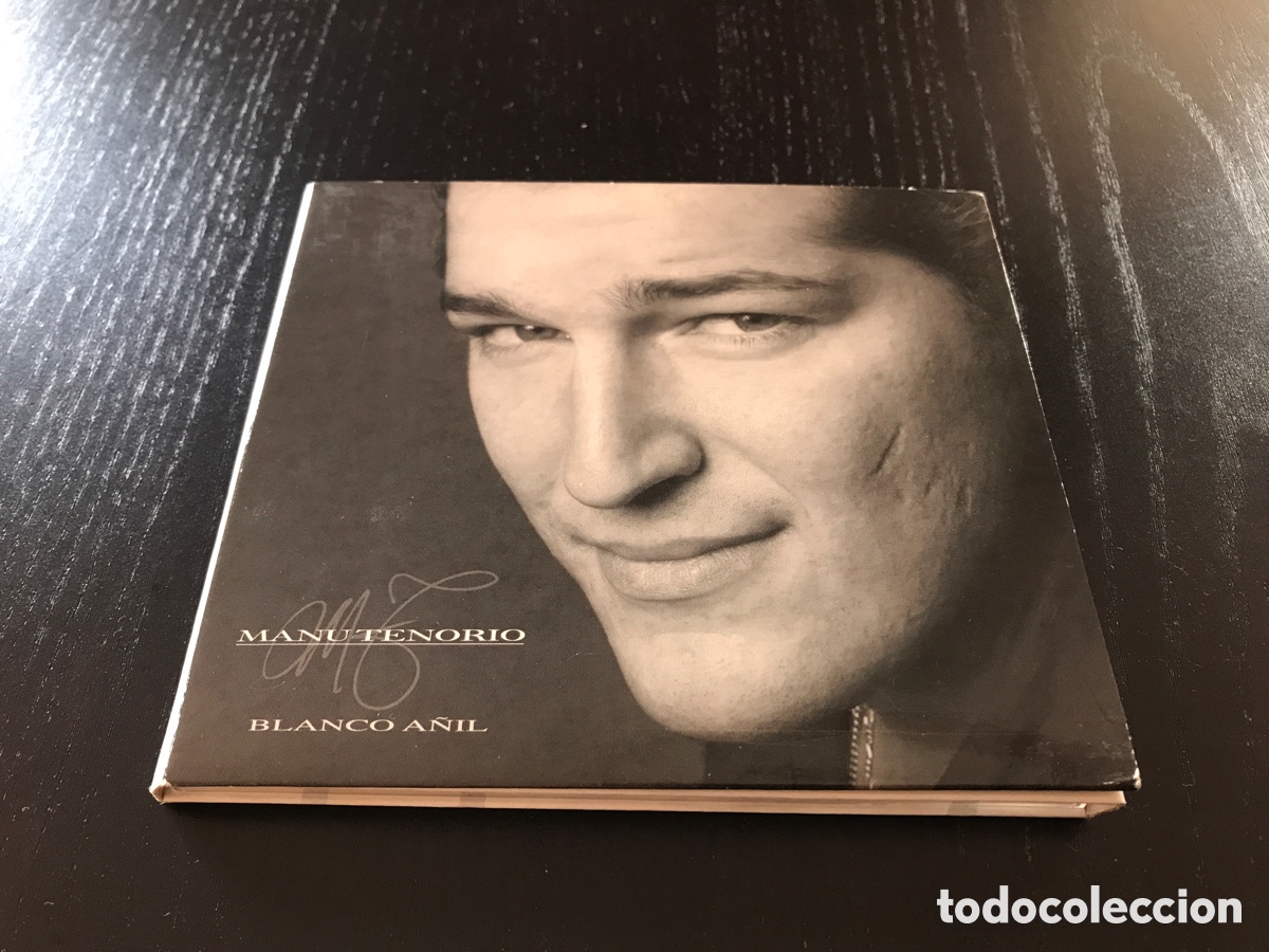 CDs de m&uacute;sica: CD Manu Tenorio Blanco A&ntilde;il - Foto 1