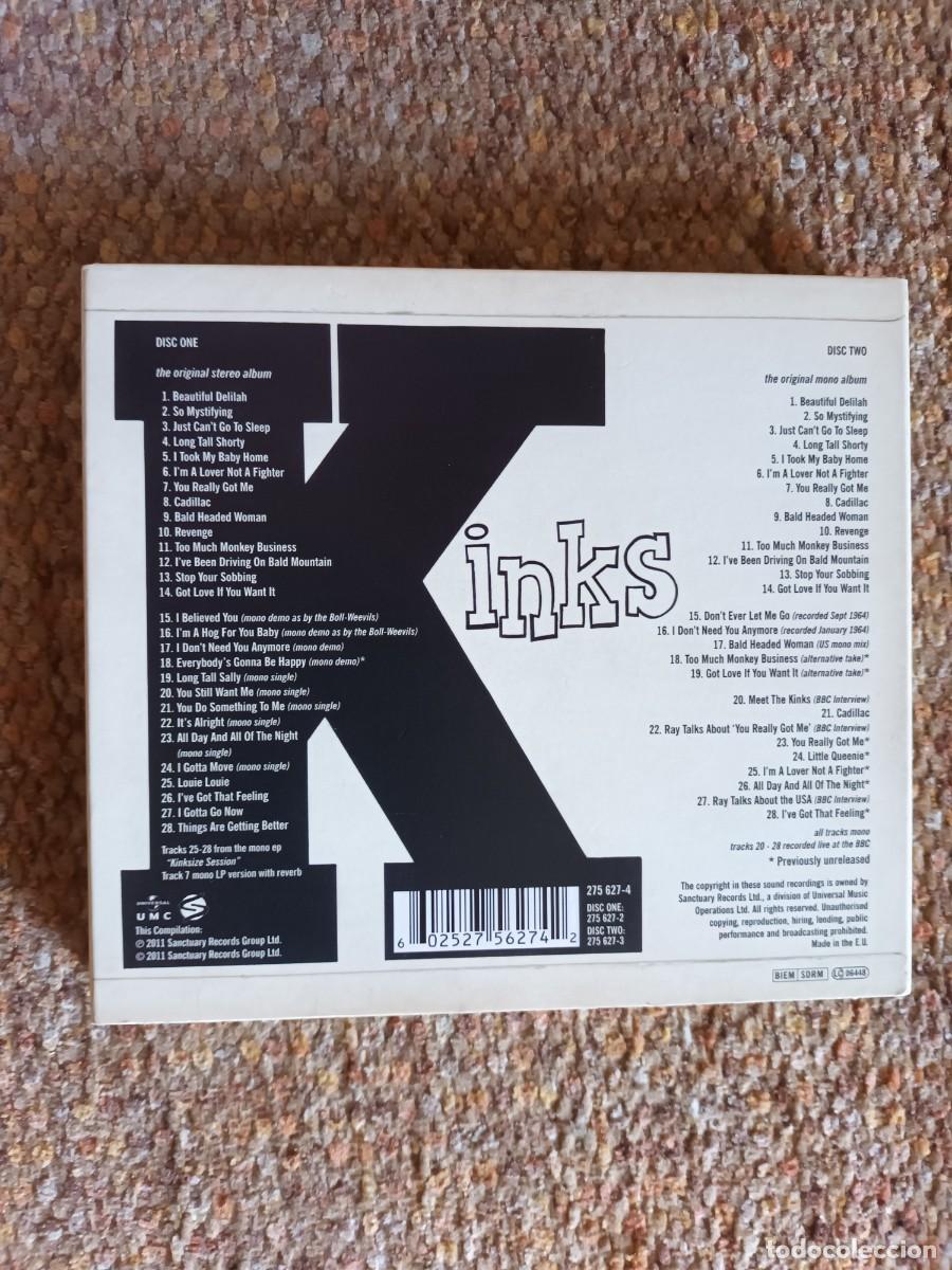 CDs de m&uacute;sica: Kinks , Sin Titulo , 2xCD 2011 Perfecto estado . - Foto 2