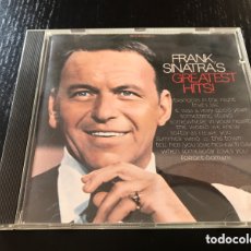 CDs de Música: CD FRANK SINATRA GREATEST HITS. Lote 401066719