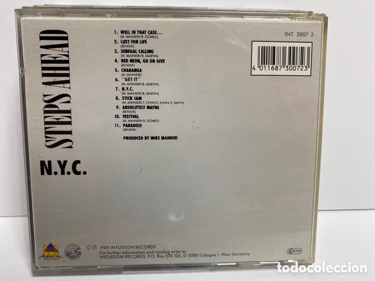 CDs de m&uacute;sica: Steps Ahead - N.Y.C. (CD, Album) - Foto 2