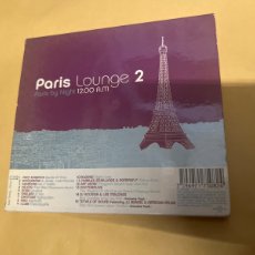 CDs de Música: T1/D3/X5. CD DE MUSICA PARIS LOUNGE 2 PARIS BY NIGHT 12:00 A.M. Lote 401123909