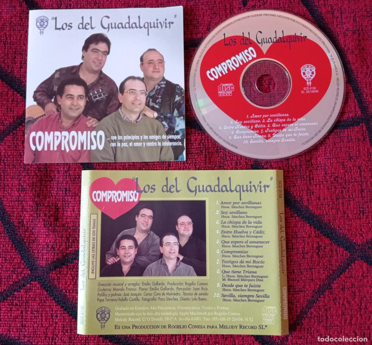 CDs de m&uacute;sica: LOS DEL GUADALQUIVIR ** COMPROMISO ** CD - Foto 1