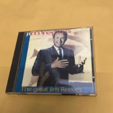 CDs de Música: T1/D3/22. CD DE MÚSICA JIM REEVES. THE GREAT JIM REEVES. Lote 401225539