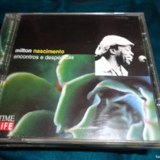 CDs de Música: MUSICAS DO BRASIL : MILTON NASCIMENTO. ENCONTROS E DESPEDIDAS. CD. IMPECABLE. Lote 401253319