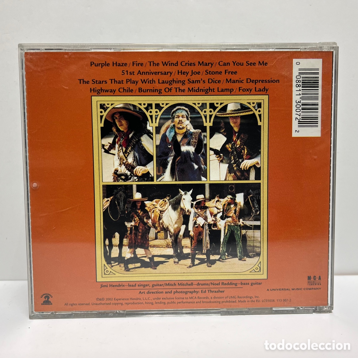 CDs de m&uacute;sica: Jimi Hendrix Experience - Smash Hits (CD, Comp) - Foto 2