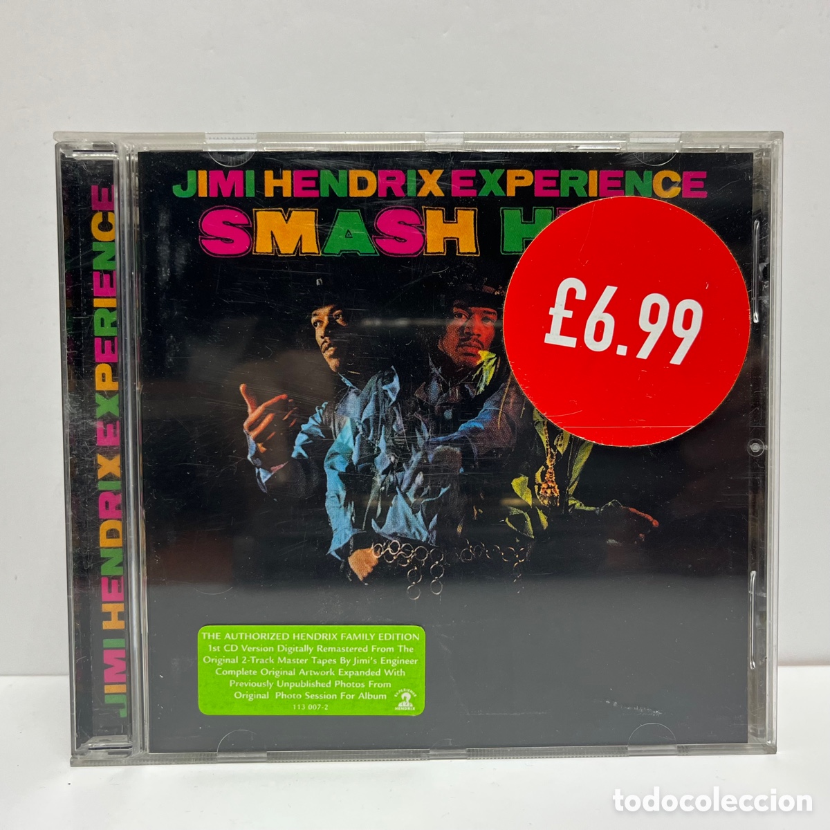 CDs de m&uacute;sica: Jimi Hendrix Experience - Smash Hits (CD, Comp) - Foto 1