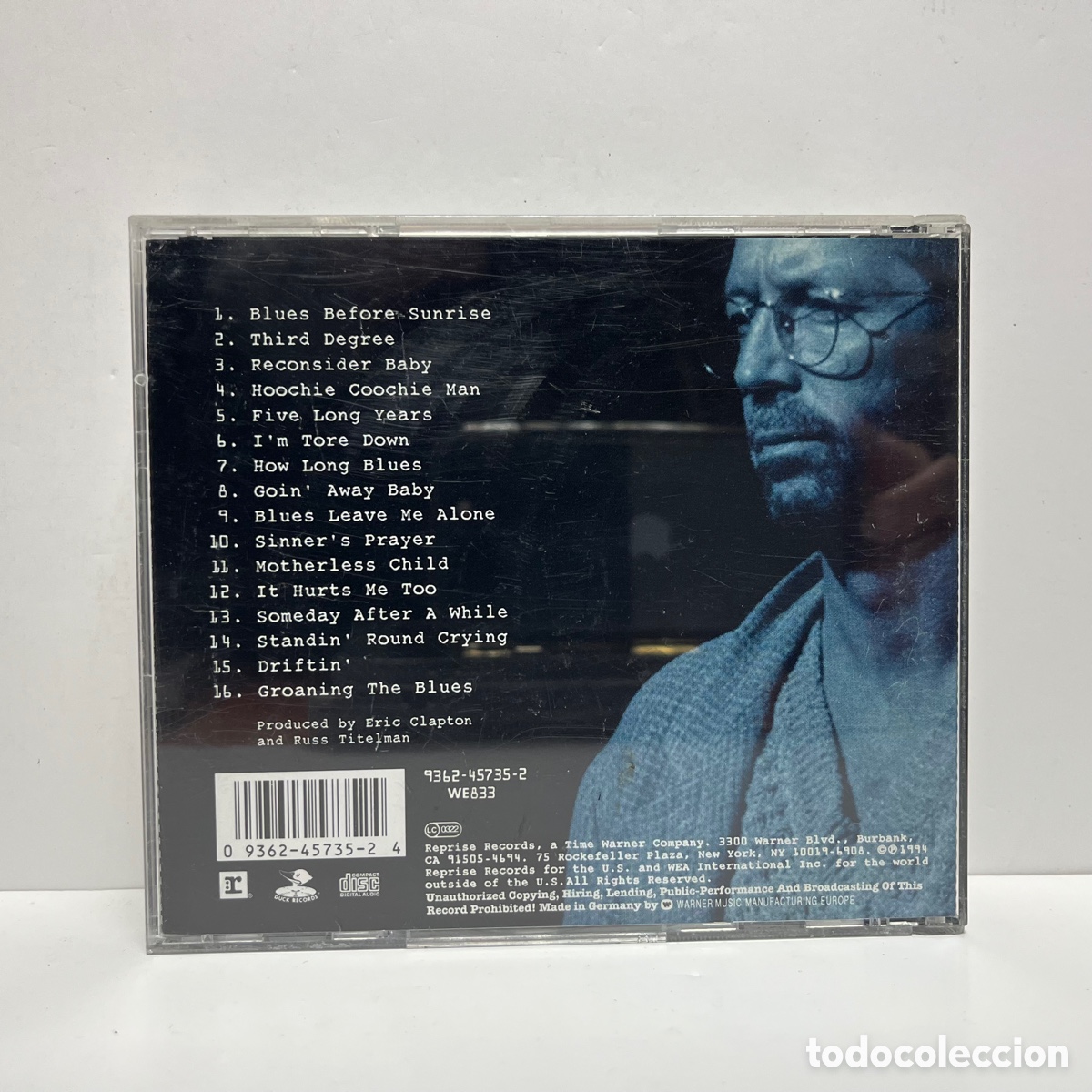 CDs de m&uacute;sica: Eric Clapton - From The Cradle (CD, Album) - Foto 2