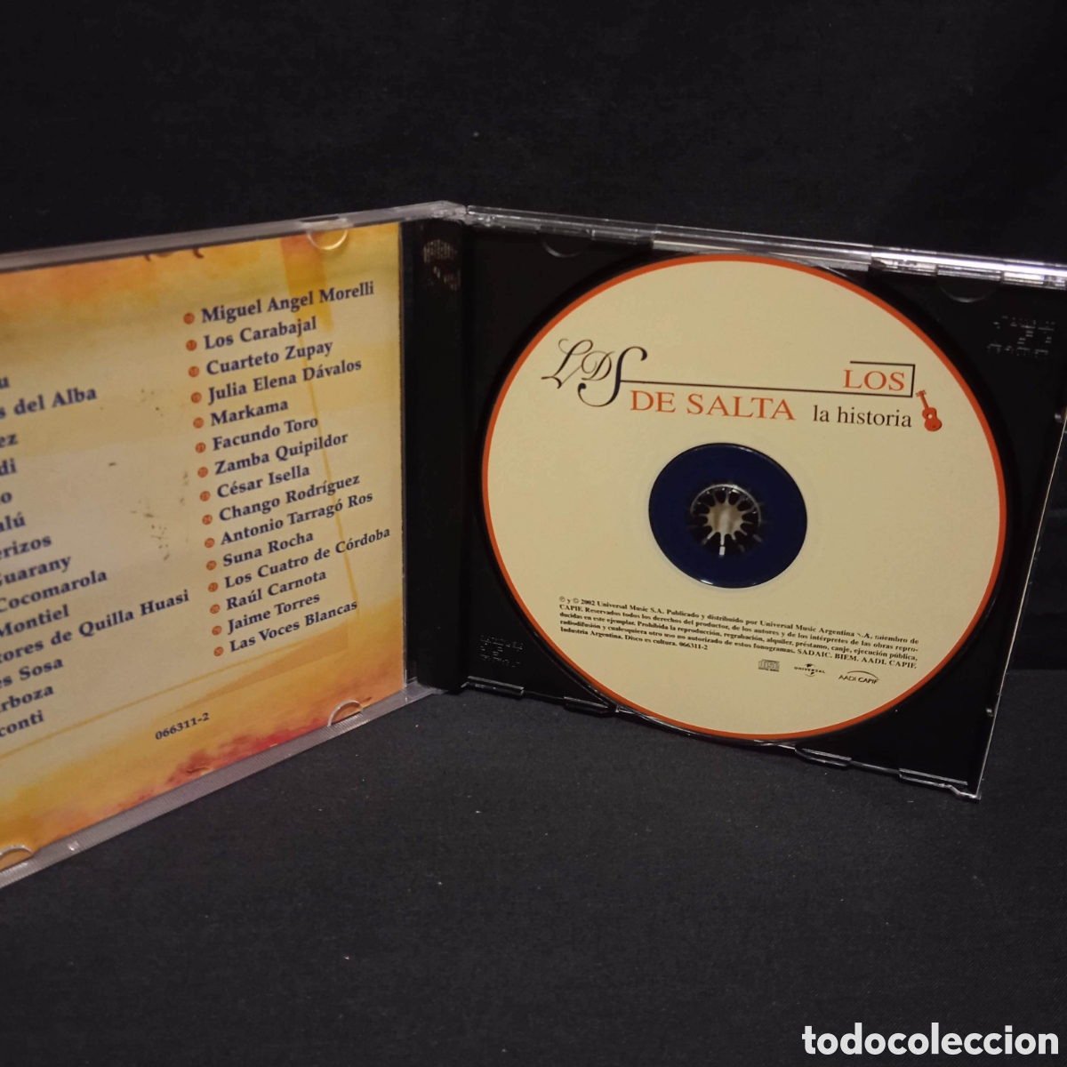 CDs de m&uacute;sica: LA HISTORIA - LOS DE SALTA - UNIVERSAL 2002 CD - Foto 3