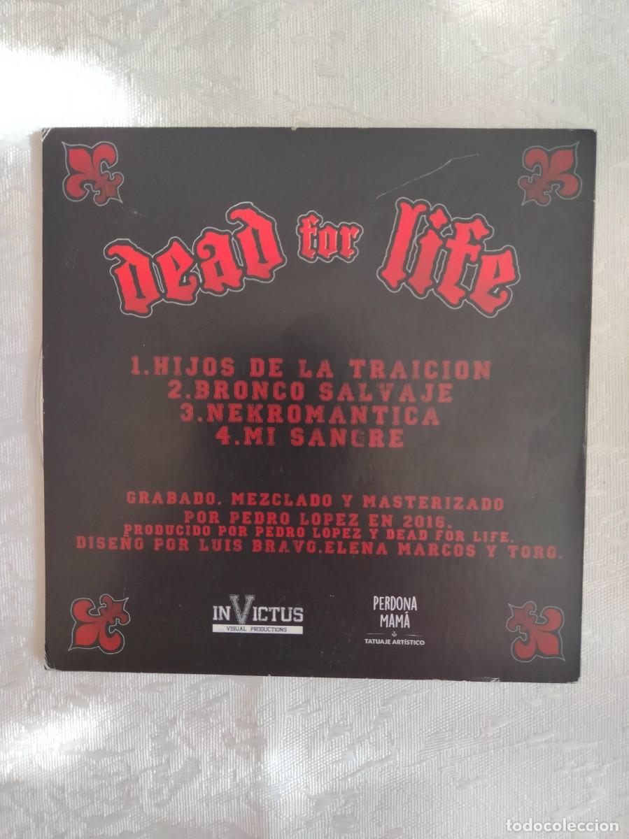 CDs de m&uacute;sica: DEAD FOR LIFE - 4 - Foto 2