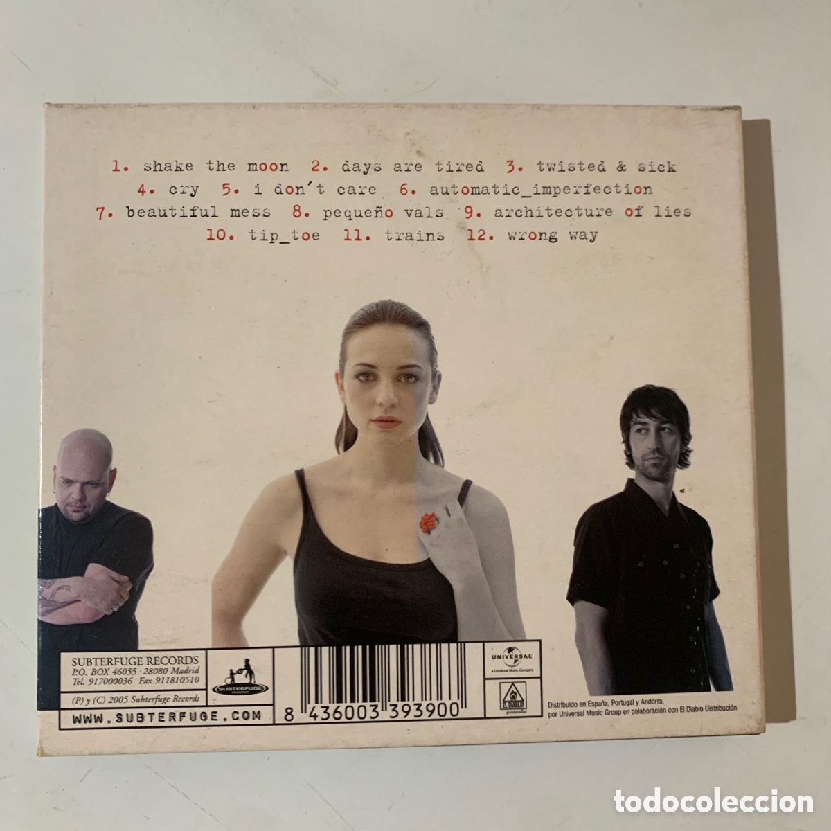 CDs de m&uacute;sica: Cd digypack Marlango - Automatic Imperfection - Foto 4