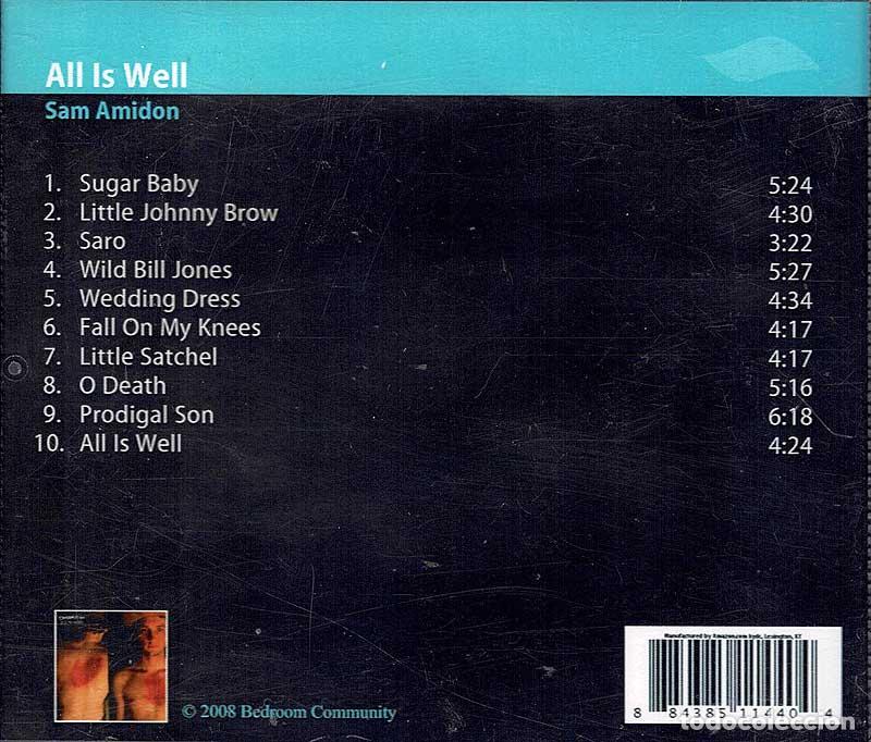 CDs de m&uacute;sica: Sam Amidon - All is well. CD - Foto 2