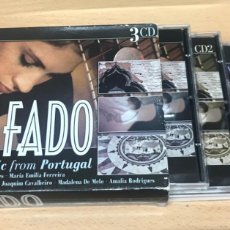 CDs de Música: FADO 3 CD. VER DESCRIPCIÓN.. Lote 401349544