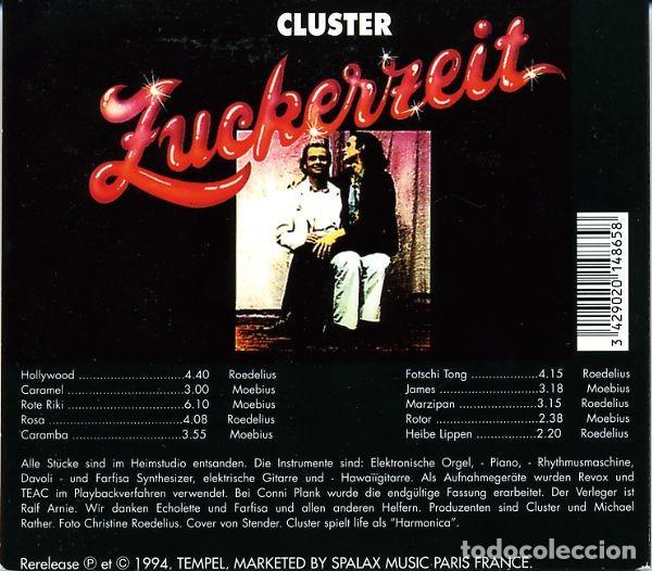 CDs de m&uacute;sica: Cluster &ndash; Zuckerzeit - Foto 2