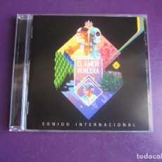 CDs de Música: SONIDO INTERNACIONAL – EL AMOR VENCERÁ - CD VIKINGAS 2019 - REGGAE, LATIN, CUMBIA, SKA, SIN USO. Lote 401365619