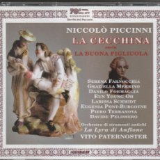 CDs de Música: NICCOLO PICCINNI - LA CECCHINA (2 X CD + LIBRETO BONGIOVANNI 2001) MERRINO · YOUNG OH · FARNOCCHIA. Lote 401372754