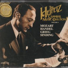 CDs de Música: THE HEIFETZ CHAMBER MUSIC COLLECTION I - HANDEL · MOZART · GRIEG (2 X CD RCA VICTOR 1994). Lote 401374814