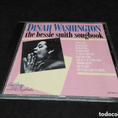 CDs de Música: DINAH WASHINGTON - THE BESSIE SMITH SONGBOOK - 1958 - 1986 - CD - DISCO VERIFICADO. Lote 401386359