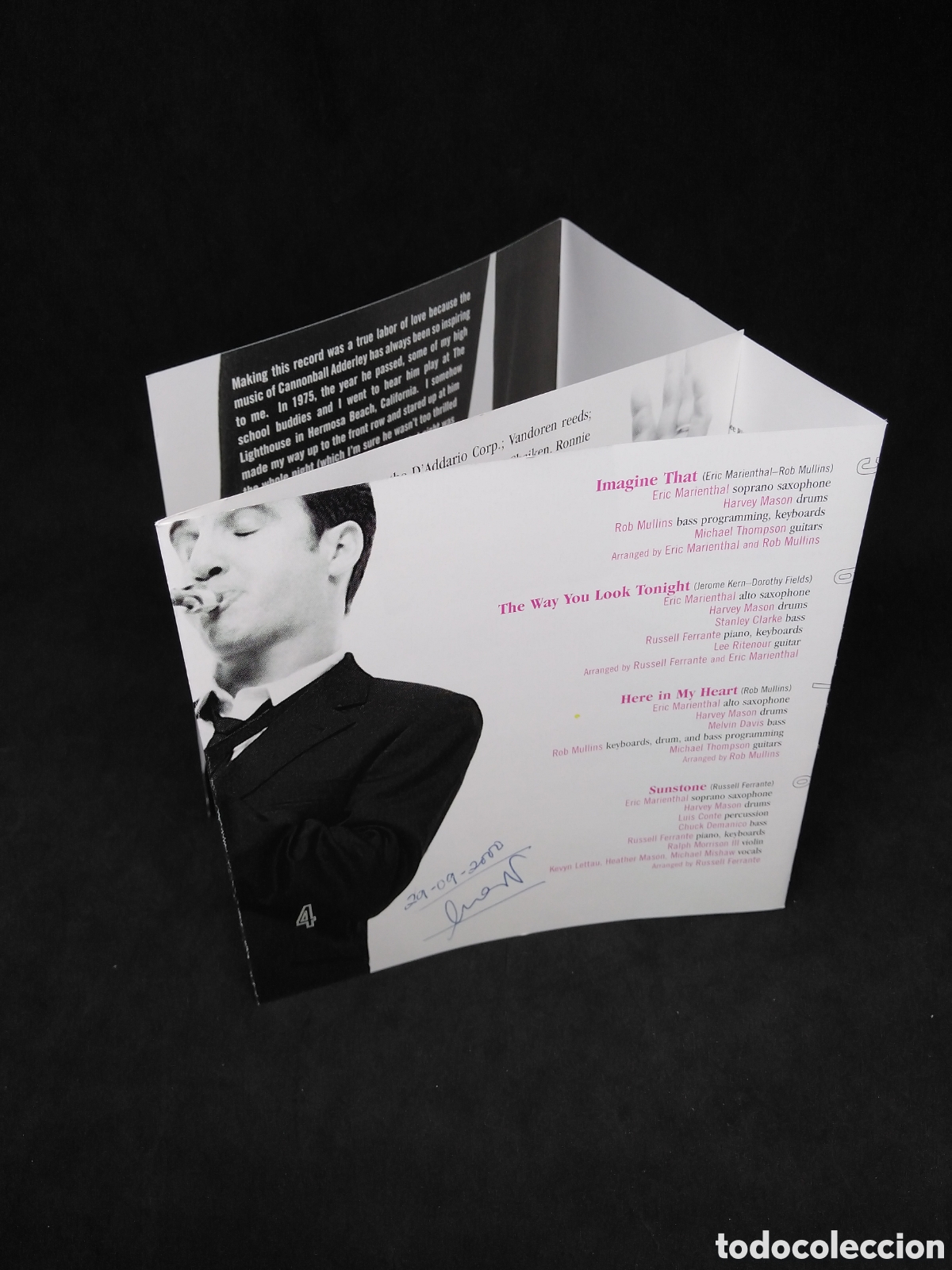 CDs de m&uacute;sica: ERIC MARIENTHAL - WALK TALL - 1998- CD - DISCO VERIFICADO - Foto 6