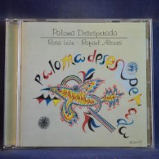 CDs de Música: PALOMA DESESPERADA - ROSA LEÓN, RAFAEL ALBERTI - CD. Lote 401456514
