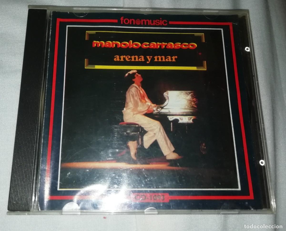CDs de m&uacute;sica: Cd manolo carrasco arena y mar - Foto 1