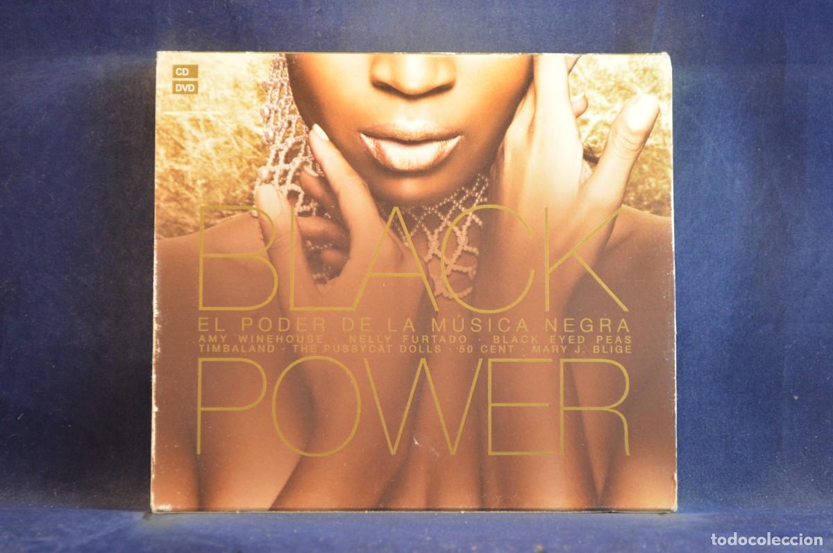 CDs de m&uacute;sica: VARIOS - BLACK POWER - EL PODER DE LA M&Uacute;SICA NEGRA - CD + DVD - Foto 1