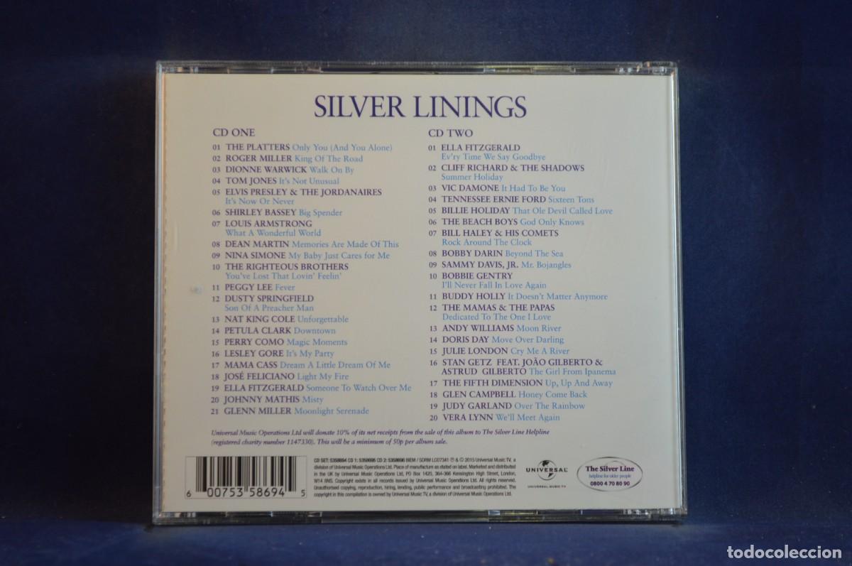 CDs de m&uacute;sica: VARIOS - SILVER LININGS - 2 CD - Foto 2