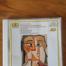 CDs de Música: FALLA EL SOMBRERO DE TRES PICOS EL AMOR BRUJO. Lote 401509639