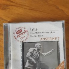 CDs de Música: FALLA EL SOMBRERO DE TRES PICOS EL AMOR BRUJO LEGENDS 1961. Lote 401509994