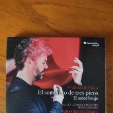 CDs de Música: FALLA EL SOMBRERO DE TRES PICOS EL AMOR BRUJO PABLO HERAS-CASADO. Lote 401511159