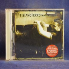 CDs de Música: TIZIANO FERRO – NADIE ESTÀ SOLO - CD. Lote 401514759