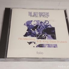 CDs de Música: PAT METHENY+2 / THE JAZZ MASTERS-100 AÑOS DE SWING / CD-FOLIO / 8 TEMAS / IMPECABLE.. Lote 401529994