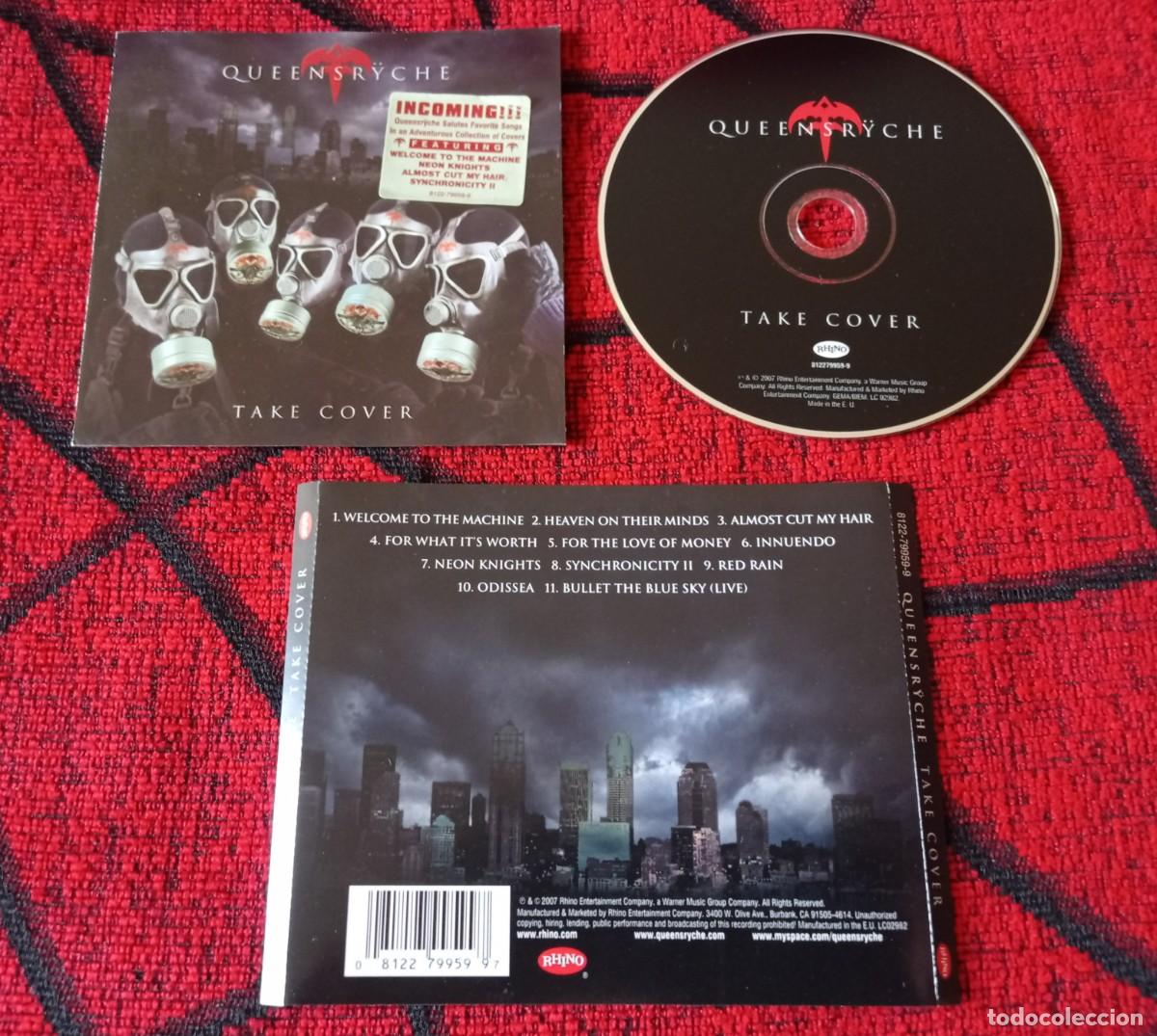 CDs de m&uacute;sica: QUEENSRYCHE** Take Cover ** CD ORIGINAL 2007 - Foto 1
